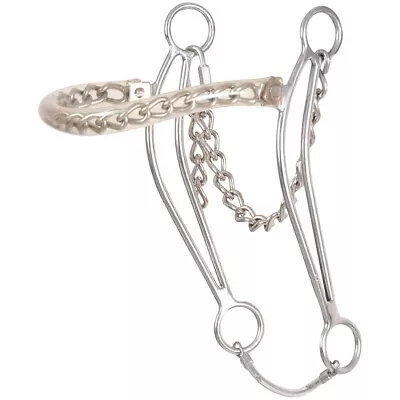 CLASSIC EQUINE Carol Goostree Hackamore With Covered Chain Nosepiece (GTHACK) • $69.99