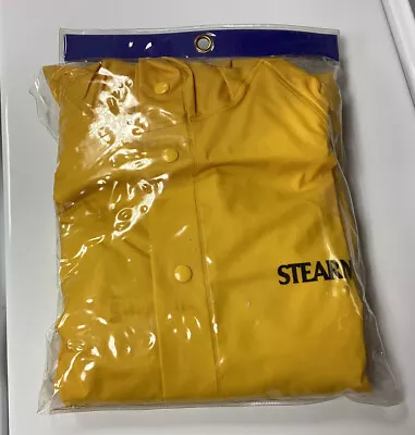 Stearns Safety Yellow 2 Pc. Hooded Rain Suit XL Still In Snap Storage Package • $12.50