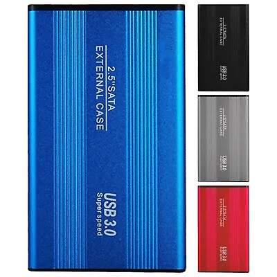 2TB External Hard Drive Usb 1 Terabyte Hard Drive 2TB Storage For Laptop • £17.02