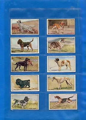 *TYPES OF DOGS*Full Set Of 20+Sleeves-Murray & Sons-Exc • £34.99