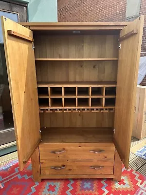 Oak Cabinet - Pantry Cupboard - Drinks Cabinet • £95