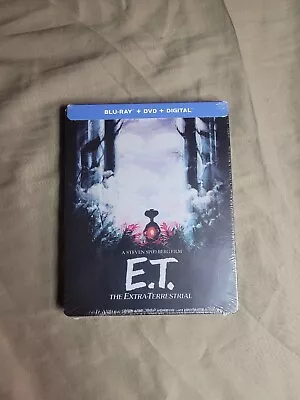 E.T. The Extra Terrestrial (Blu-ray + DVD) Steelbook  • $17.99