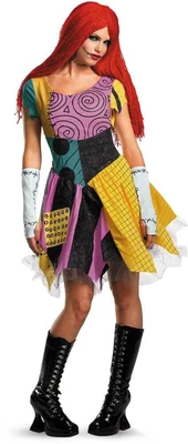 $22.16 • Buy Licensed Disney Nightmare Before Christmas Sally Fab Deluxe Adult Women Costume