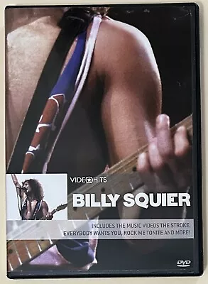 BILLY SQUIER VIDEO HITS DVD MTV 80s STROKE ROCK ME TONITE • $10