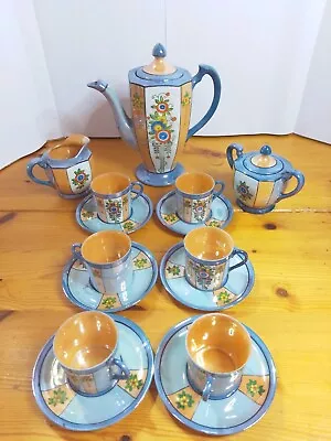 Vintage Japanese Mikori Coffee Set (15 Piece) • £45