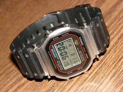 £273.65 • Buy Vintage Casio DW-5000C First Shock Resistant G-Shock Japan 1983 Alarm Chrono