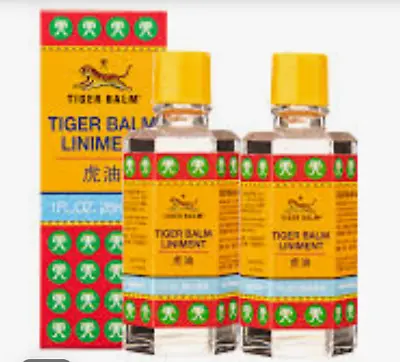 TIGER BALM Liniment (Pain Relief) 28ml X 2 Bottles • $32.77