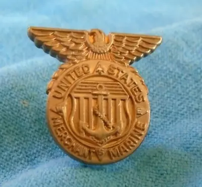 US Merchant Marine Pin Marked MACO CT • $29.99