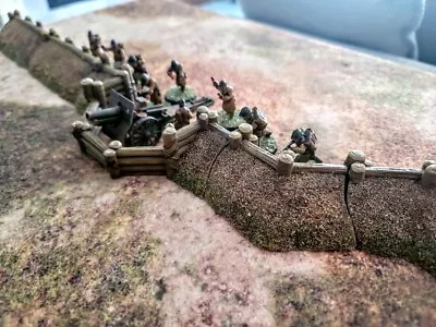 Wargaming Terrain 28mm Bolt Action Seawall Bunker And Trenches Set • £39.99