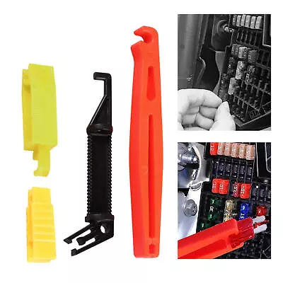 4Pcs Automobile Fuse Puller Fuse Clip Tool Extractor Removal For Car Fuse Holder • $6.67
