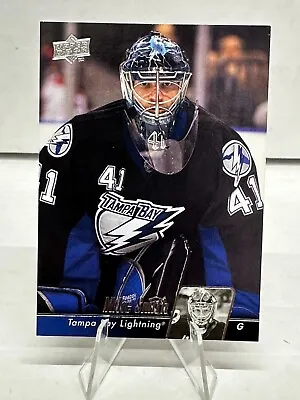 2010-11 Upper Deck Series 1 Ice Hockey Card #27 Mike Smith Tampa Bay Lightning • $1.75