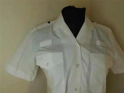 £3.99 • Buy NEW Genuine WPC Short SLEEVE Woman Police Officer White Shirt Blouse Wpc Uniform