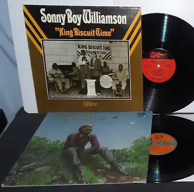 Sonny Boy Williamson 2 Lp Lot Blues Harp Pioneer Near Mint Nr • $7.98