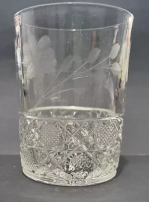 Vintage McKee Innovation Double Old-Fashioned Tumbler/Whiskey Glass Estate Find! • $6