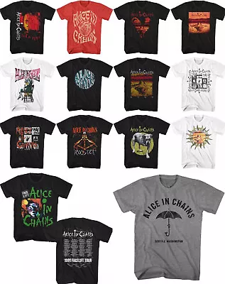 Pre-Sell Alice In Chains Music Licensed T-Shirt • $24.50
