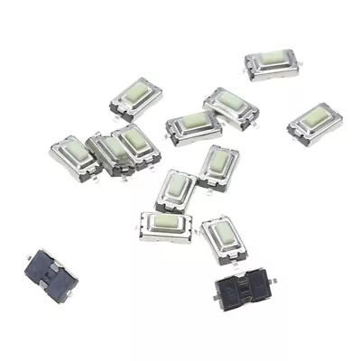 100 Pcs 3x6x2.5mm Momentary Tact SMT Push Button Micro 2 Pin • $7.60