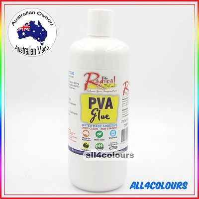 $17.99 • Buy 500ML OZ Made NON TOXIC PVA Glue Washable Adhesive For SLIME Non Staining