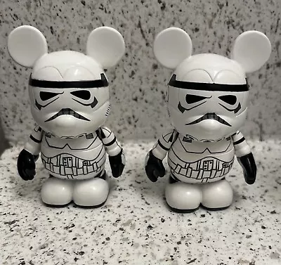 Disney Vinylmation Star Wars Series Set 1 Lot Of 2 Stormtroopers *CLEAN • $19.99