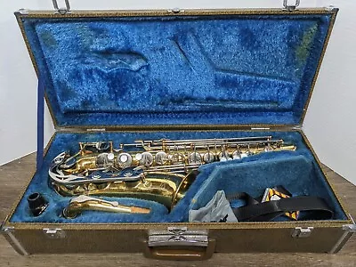 Vito Alto Saxophone 067170 Made In Japan With Yamaha Case Vintage Sax - Untested • $299.99