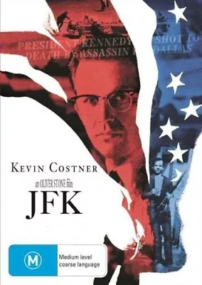 JFK : Kevin Costner : NEW DVD : Region 4 : *RARE OOP* • $29.99