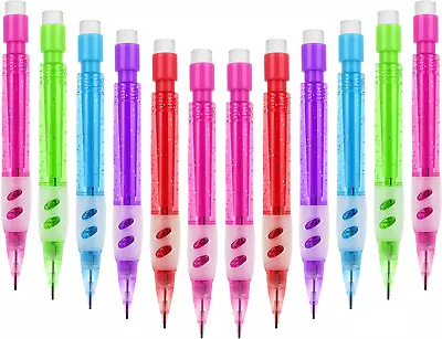 Cobee® 12 Pcs Mini Mechanical Pencils 0.7 Mm Automatic Pencils With Erasers • $10.72