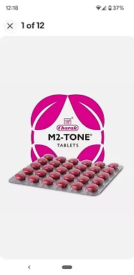 M2Tone Tablet Charak Pharma For Women Health & Menstrual Health - 30 Tablets X 5 • $15.99