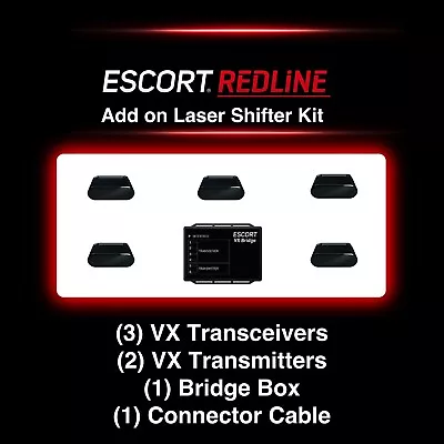 Escort Redline VX 5 Head Laser Shifter Sensor Kit W/ Bridge Box *NIB* • $1449