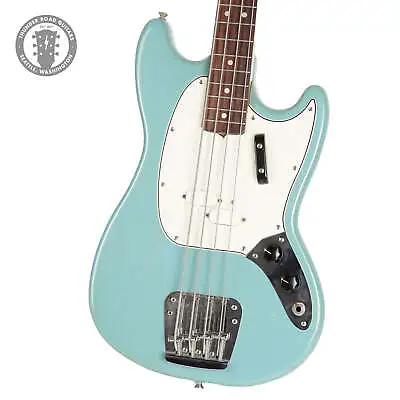 1966 Fender Mustang Bass Daphne Blue • $4349