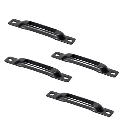 DC Cargo E-Track Single Slot Black Powder Coated 4-pack • $12.99