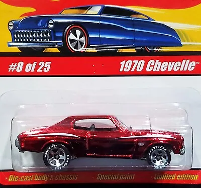 $9.99 • Buy Hot Wheels 70 1970 Chevy Chevelle Chevrolet Classics Car #8 Of 25 Series 1 Red