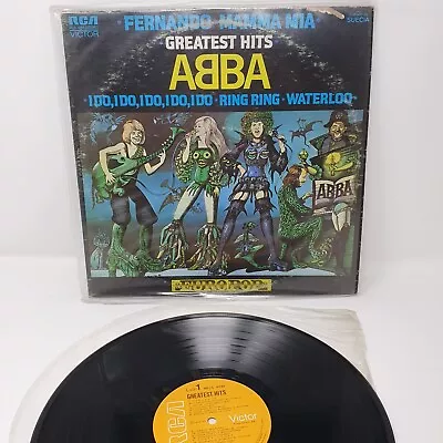 1976 Abba Lp - Greatest Hits Mils4248 Mexico Press Rca Victor • £51.63