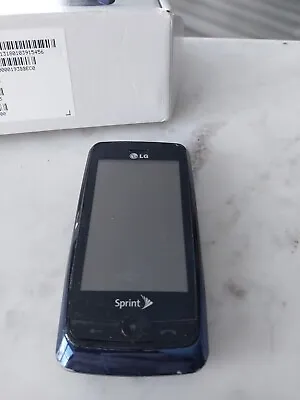 LG Rumor Touch Preowned Please Read Description Blue Cell Phone Sprint Android • $12.99