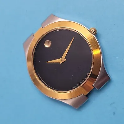 Movado Men's Museum 84-G2-1899 Clean Crystal&case It Has Impulse But Not Running • $75
