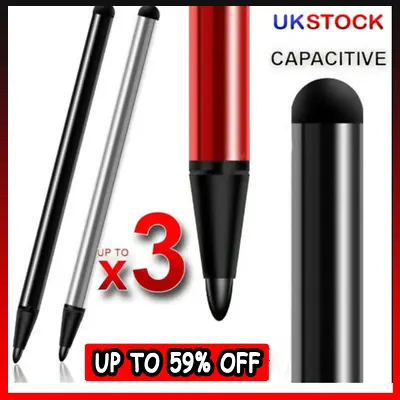 Stylus Touch Screen Pen For IPad IPod IPhone Samsung PC Cell Phone Tablet NEW • £2.83
