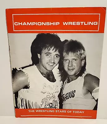 Vtg Championship Wrestling Superstars Of Today Photo Booklet Wwf Billy Graham • $5.99