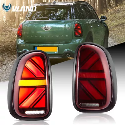 VLAND LED Tail Lights For 2010-2016 Mini Cooper Countryman R60 Red Rear Lights • $429.99