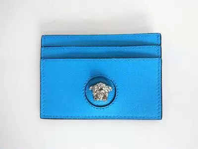 Auth Versace Medusa Turquoise Card Holder • $220