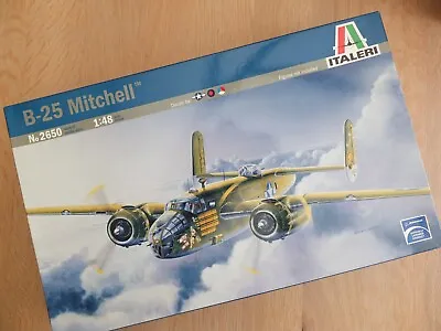 Italeri 2650 - Wwii Boeing B-25 Mitchell Bomber - 1/48 Scale Model Kit • £49.99