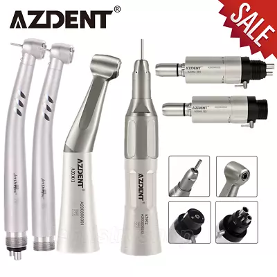 Dental Low Speed Straight/Air Motor/Contra Angle Handpiece 2/4 Holes • $78.29