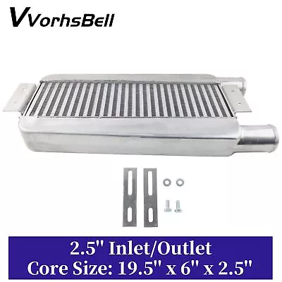 Front Mount Same Side 24 X11 X3  Turbo Intercooler Aluminum Plate Type 2.5'' I/O • $145.99