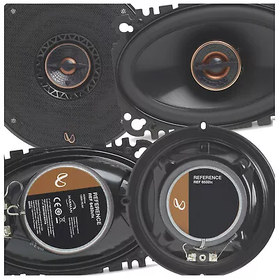 2x INFINITY REF-6432CFX 4  X 6  135W + 2X REF-6532IX 180W 6.5  COAXIAL SPEAKERS • $134.99