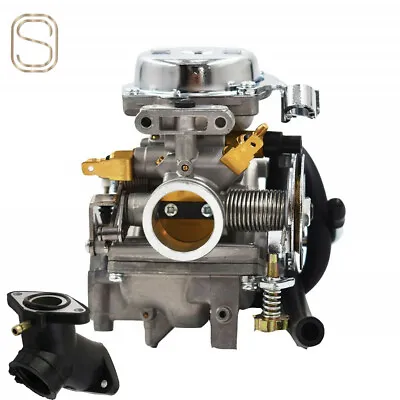 Carburetor & Intake Manifold For Yamaha Virago V Star 250 XV250 Route 66 • $57.79