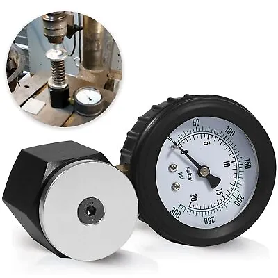 Aluminum Mini Valve Spring Pressure Tester Gauge 66835 - 0-300 PSI 0-20 KG/CM2 • $72.95