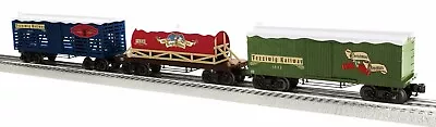 O-Gauge - Lionel - Christmas Olde Tyme Rolling Stock 3-Pack • $199.99