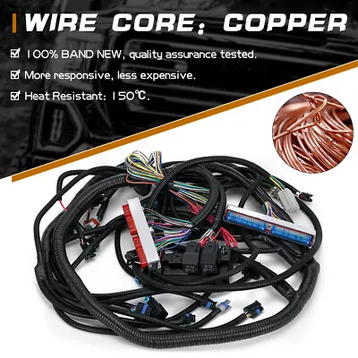 LS Swap Stand Alone Wiring Harness DBW 700R4 200-4R Powerglide TH350 TH400 Trans • $100