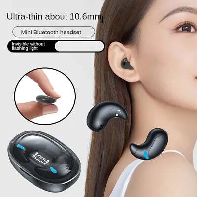 2024 Bluetooth TWS Earbuds 5.3 Invisible Micro Earbuds Mini Wireless Earphones • $13.94