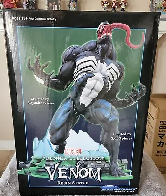 Diamond Select Toys Marvel Premier Collection Venom Resin Statue #2356/3000 • $299.99