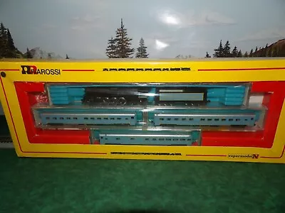 N Scale  Rivarossi  American Railroads  2-8-4 Steam Engine &Passenger Cars • $125