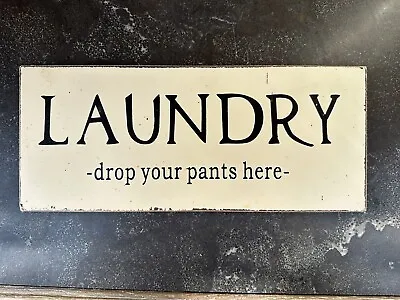 Wooden Laundry Room Wall Or Door Sign • £10