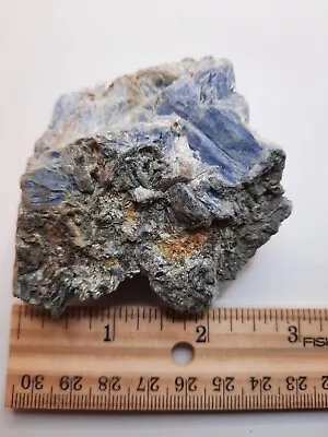 Blue Kyanite Natural Specimen Quartz Mica Rough Crystal Brazil • $6.50